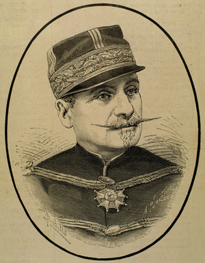 Francis Pittie (1829-1886), French general, Portrait (engraving)