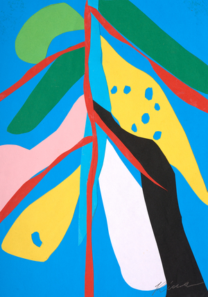 Multigonia, 2019 (paper collage)