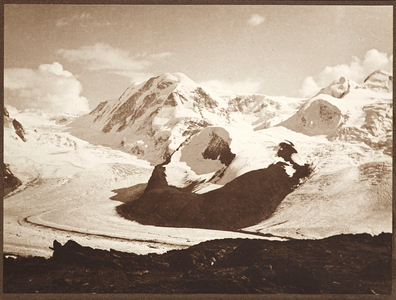 The Lyskamm, Zermatt, 1927 (silver gelatin print)