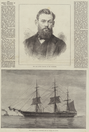 The Great Disaster in the Channel (engraving)
