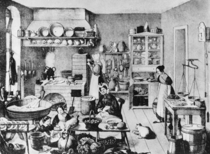 Bourgeois cuisine in the 19th century (photo)