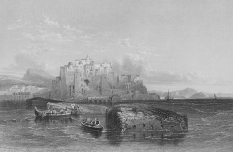Pozzuolo, the Ancient Puteoli, the Landing Place of St Paul (engraving)