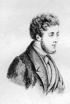 Samuel Gillieron, one of the accused during La Ronciere trial, 1835, France, engraving