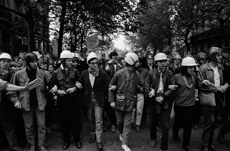 The student revolt which changed European thought and politics …, 1968 (photo)