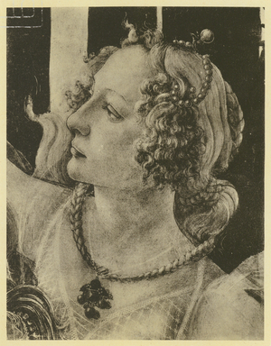 Botticelli: Spring, Detail (b/w photo)