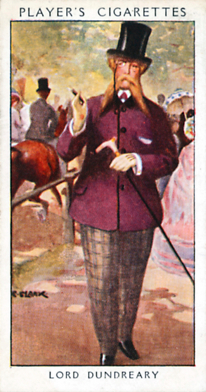 Lord Dundreary (colour litho)