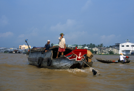 Vietnam: Cai Rang Floating Market, near Can Tho, Mekong Delta