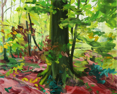 Forêt 3 ,2014 (acrylic on canvas)