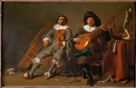 The Duet (with self-portr