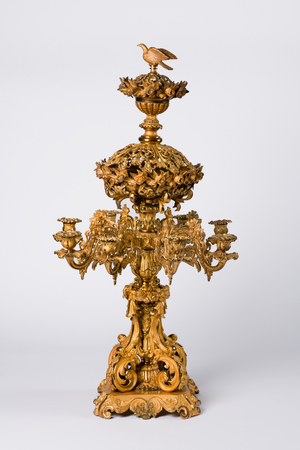 Candelabrum, c.1853 (gilded bronze)