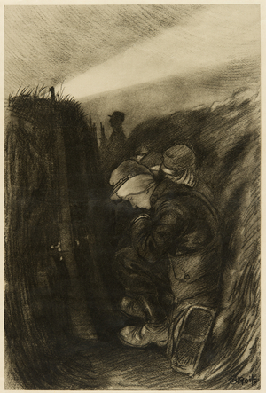 Night Hours in a Tanchee, 1915 (illustration)
