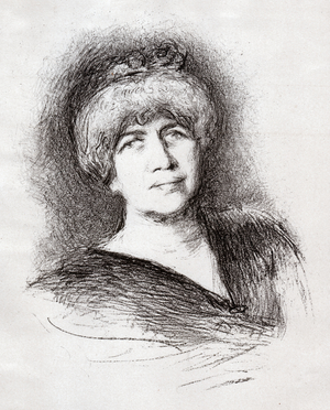 Writer Severine, c.1920 (print)