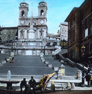 Impression of a pilgrimage to Rome, 1920s