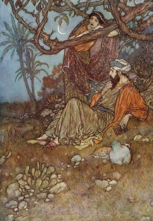 Rubaiyat of Omar Khayyam, 1910 (lithograph)