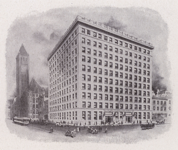Minneapolis: Security Bank Building (b/w photo)