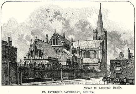 St Patrick's Cathedral, Dublin (engraving)