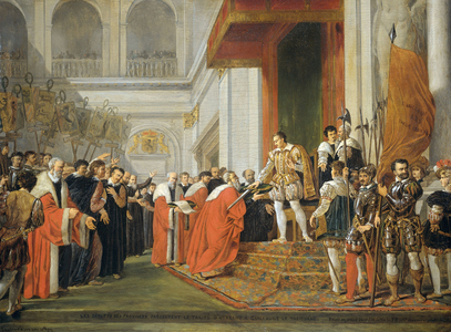 The Union of Utrecht, 1815 (oil on panel)