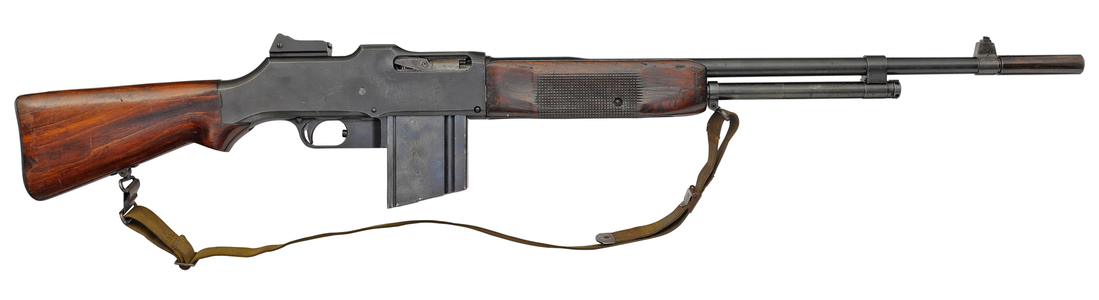 Browning Model 1918 centrefire automatic light machine gun, 1918 (photo)