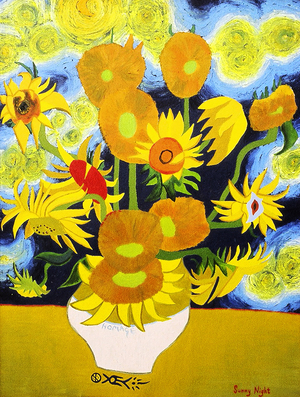 Sunny night, 2006 (oil on canvas)