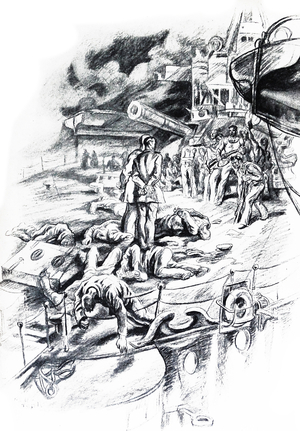Republican mutineers seize a ship