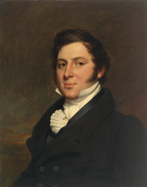 Portrait of a Gentleman (oil on canvas)