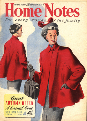 Home Notes, 1940s (print)