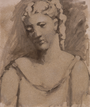 Bust of a Woman (Sara Murphy), 1923 (painting)