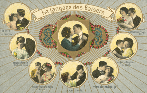 The Language of Kissing (colour photo)