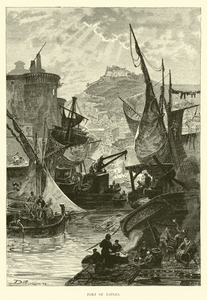 Port of Naples (engraving)