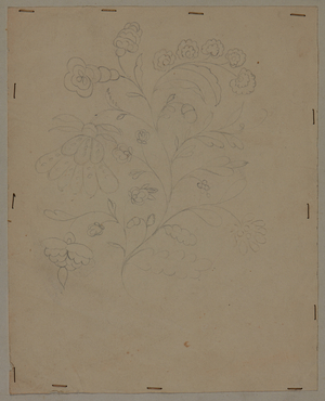 Design Drawing, late 18th century