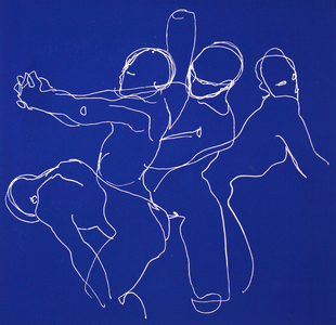 World Figure (State III), 2000 (etching)