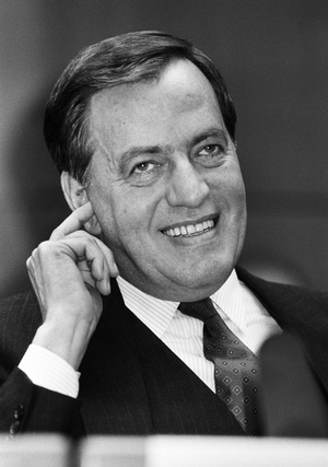Germany, Frankfurt, 29 03 1990 Archive No 15 3 10 Annual press conference, PK, Pressekonferenz of Deutsche …, 1990 (photo)