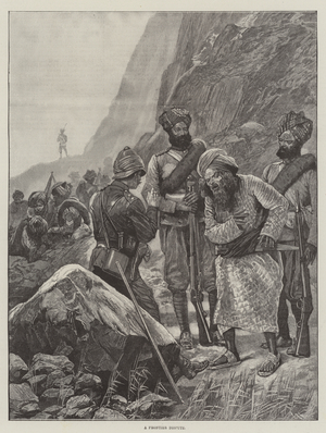 A Frontier Dispute (engraving)