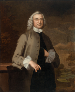 Mr. John Dies (oil on canvas)