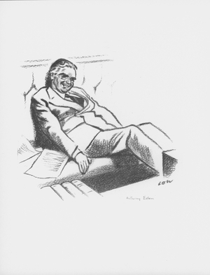 Anthony Eden (litho)