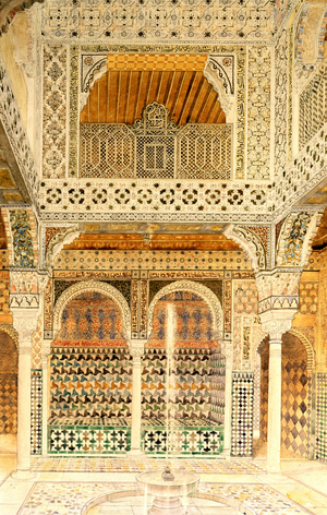 Baths of the Alhambra (w/c)