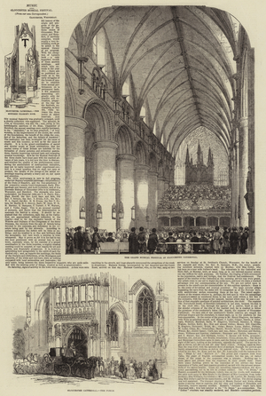 Gloucester Musical Festival (engraving)