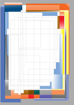 (Not)ended composition, 2017 (gradient)