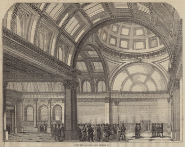 The New London Stock Exchange (engraving)