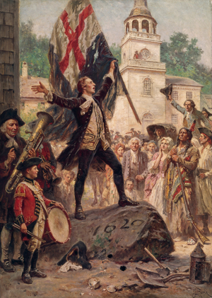 Liberty's Pulpit, 1775 (oil on canvas)