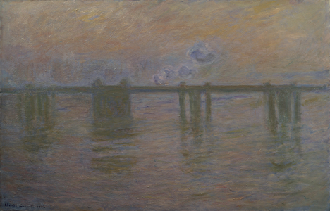 Charing Cross Bridge, 1902 (oil on canvas)