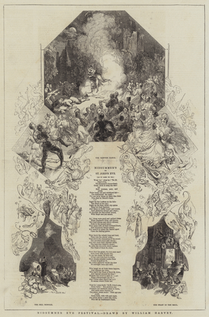Midsummer Eve Festival (engraving)
