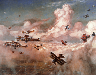 Closing Up, 1919 (colour litho)