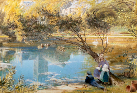 Wells, 1891 (watercolour)