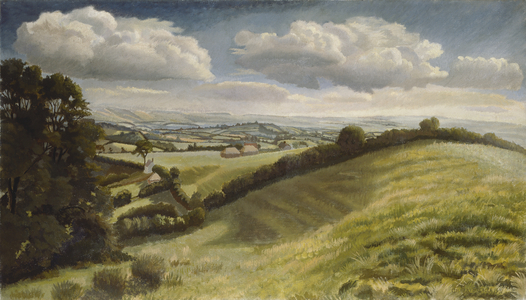 Blackmoor Vale, 1931 (oil on canvas)