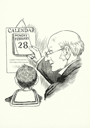 Thirty days hath September ... (litho)