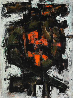 Nucleus, 1957 (oil on canvas)