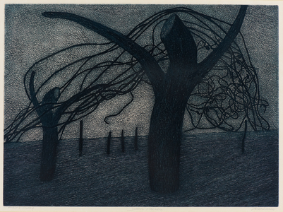 Dance Macabre, 1991 (etching)