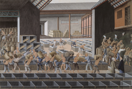 A tea warehouse in Canton