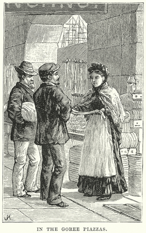 In the Goree Piazzas (engraving)